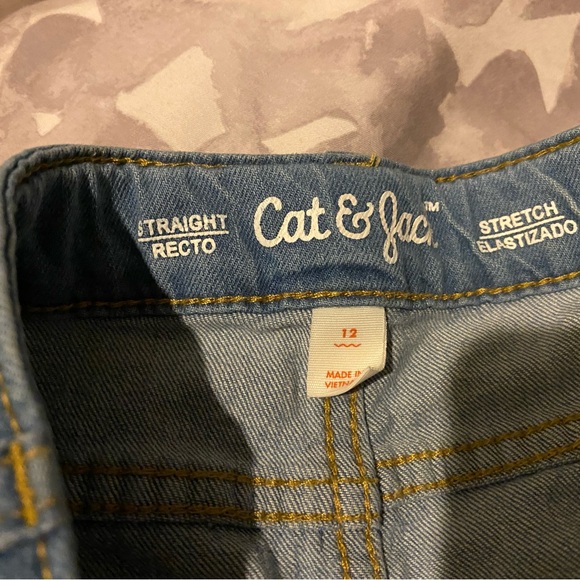 Cat & Jack Girls Size 12 Jeans - Picture 4 of 7